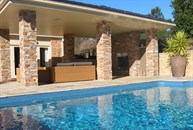 View of Pool Cabana