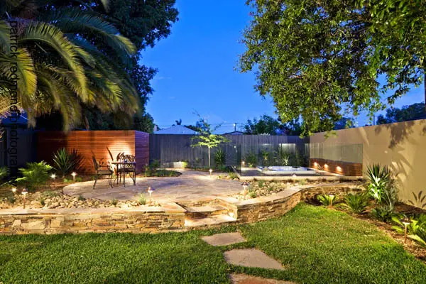 View of rear garden from Al Fresco Area