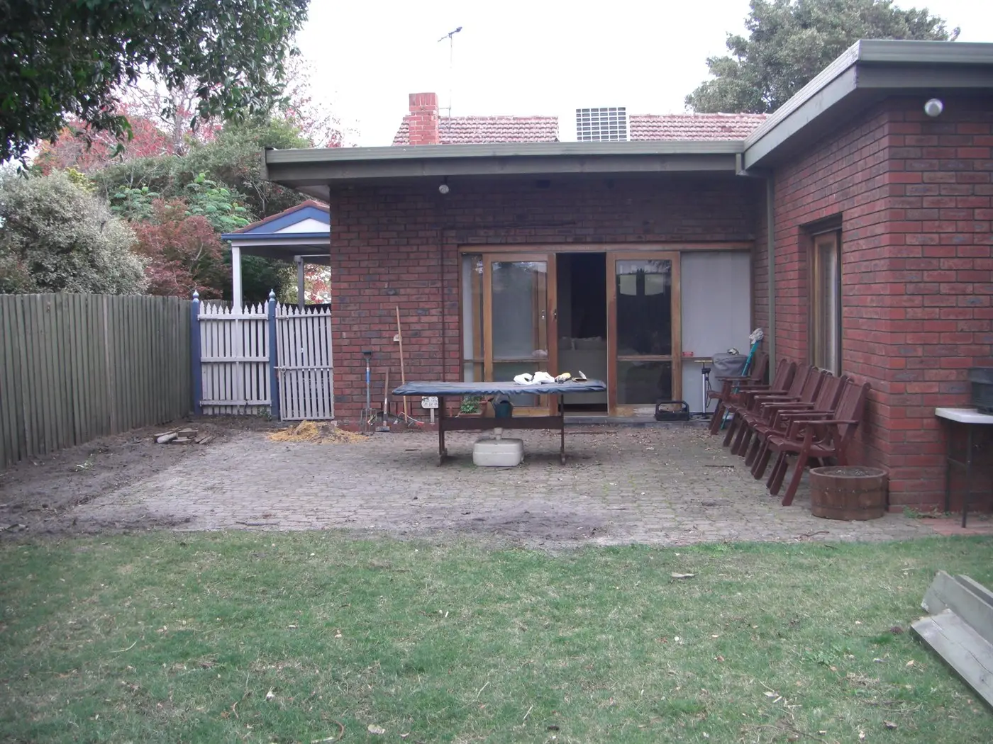 View of Al Fresco Prior to works